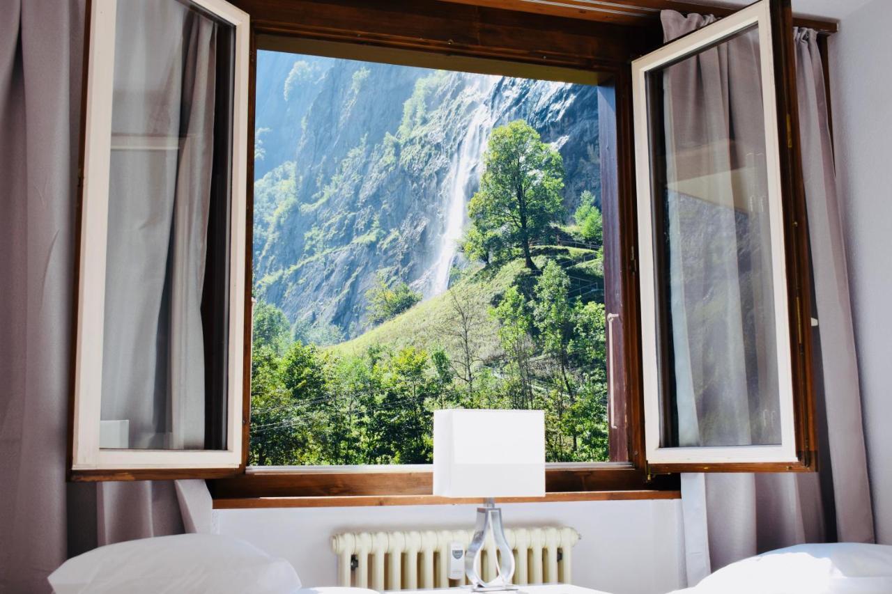 Breathtaking Waterfall Apartment Lauterbrunnen Dış mekan fotoğraf